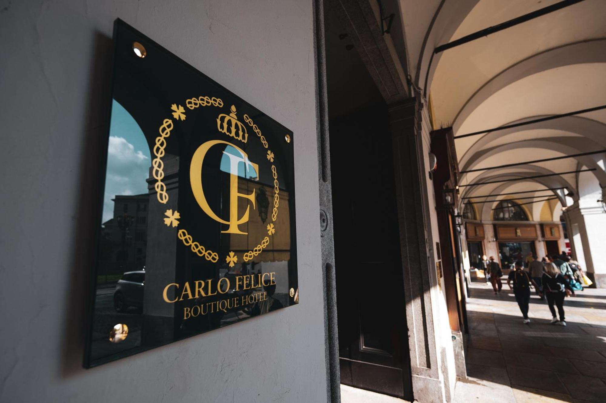Carlo Felice Boutique Hotel Turijn Buitenkant foto